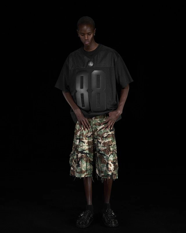 Stussy 88 Mesh Jersey Black - 5