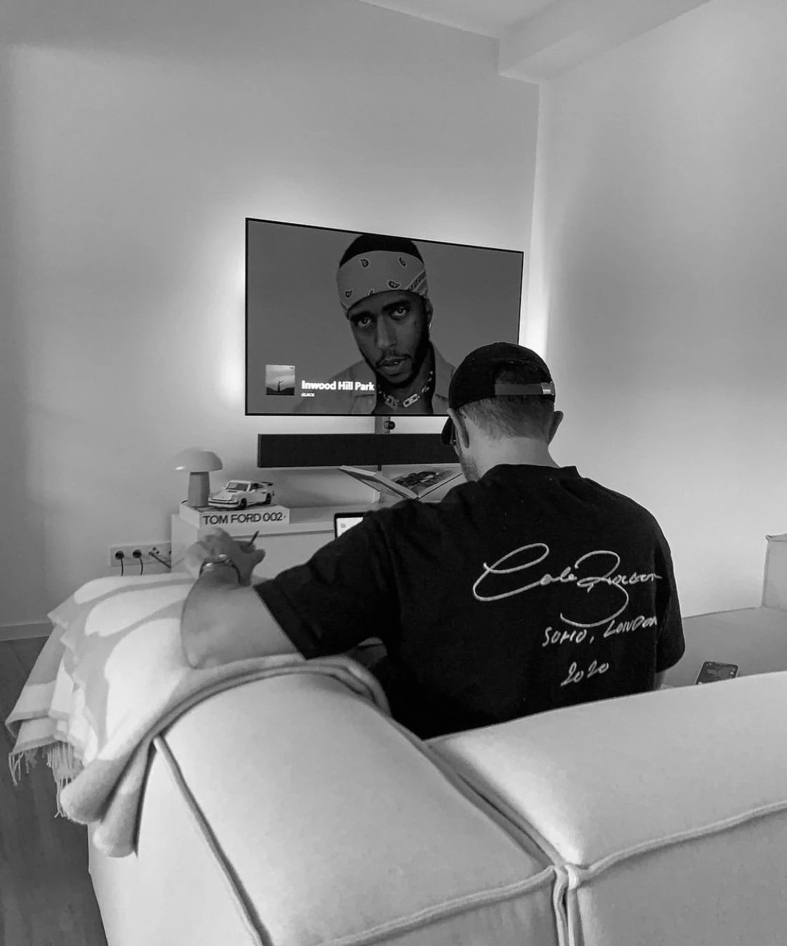 Cole Buxton Arch Logo Black T-Shirt - 11