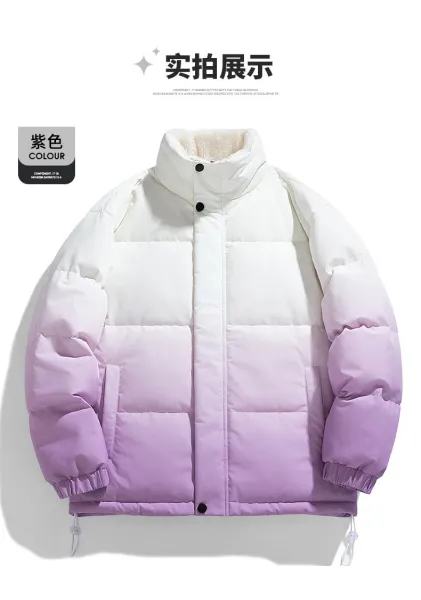 Design Cloud Dye Puffer Jacket Multicolor Down Jacket - 23
