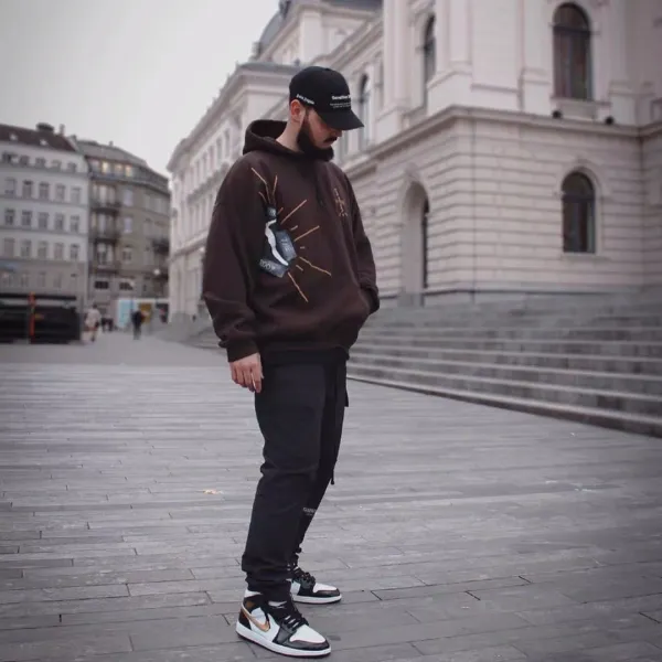 Travis Scott x Fragment Design 'Highest Room' Brown Hoodie - 9