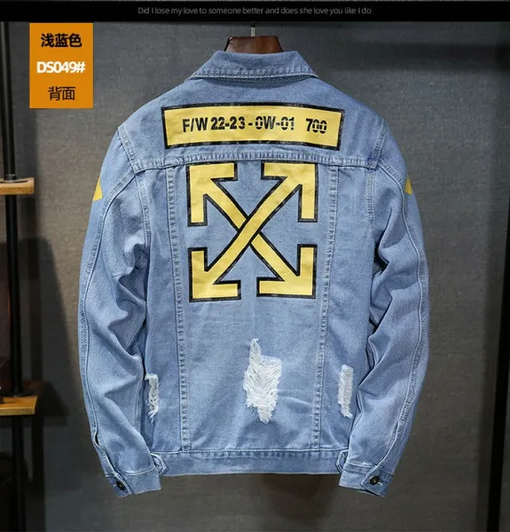 Design Trendsetter Toy Boy Yuang Cynic Card Slave Denim Jacket Black Denim Jacket - 11