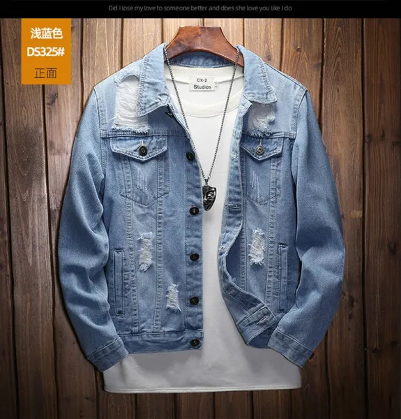Design Trendsetter Toy Boy Yuang Cynic Card Slave Denim Jacket Black Denim Jacket - 14
