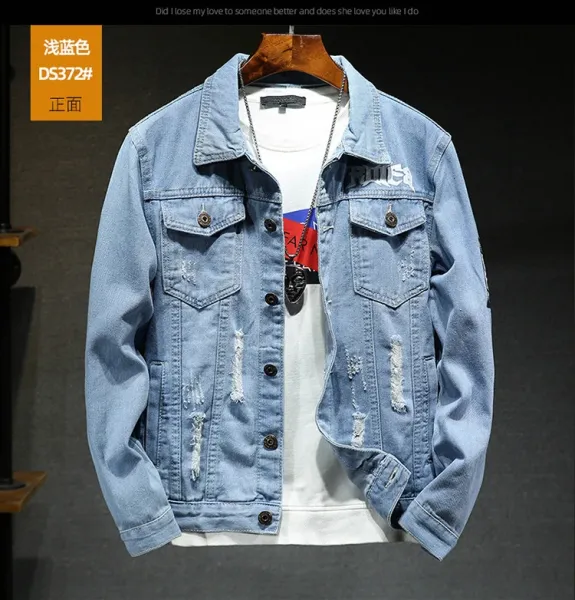 Design Trendsetter Toy Boy Yuang Cynic Card Slave Denim Jacket Black Denim Jacket - 20