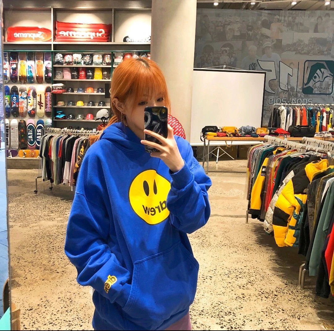 Drew House Smiley Face Hoodie Yellow - 8