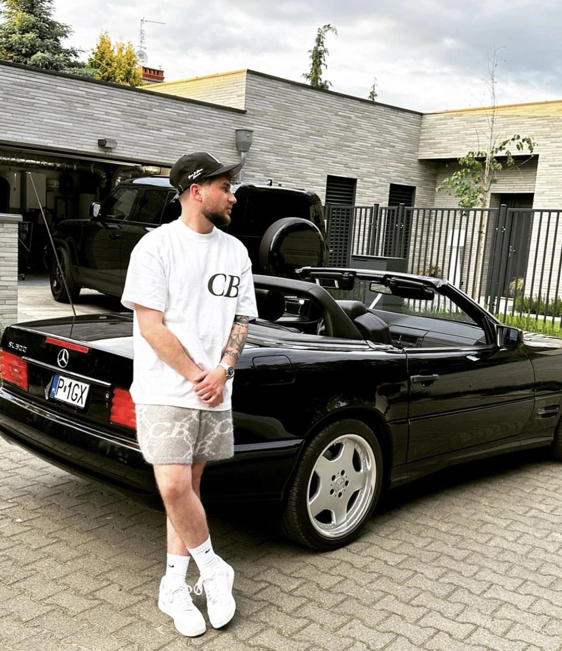 Cole Buxton Arch Logo Black T-Shirt - 9