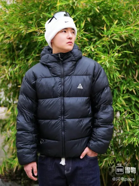 Nike ACG Down Jacket Black Outerwear - 6