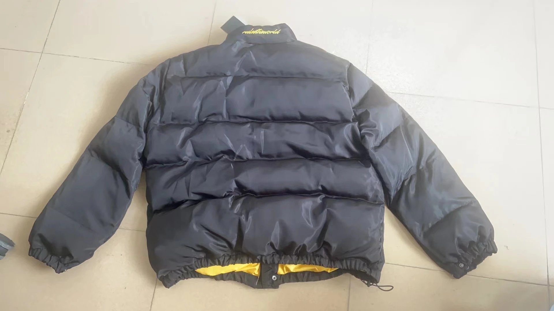 Design Cortez Puffer Jacket Light Gray Down Jacket - 8