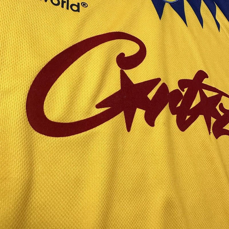 Rules The World x Corteiz Football Jersey White Red Yellow - 13