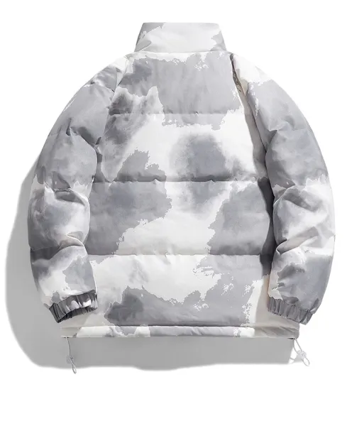 Design Cloud Dye Puffer Jacket Multicolor Down Jacket - 26