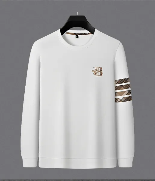 Design PAISENLONG Graphic Logo Long Sleeve Crewneck Gray Sweatshirt Sweater - 15