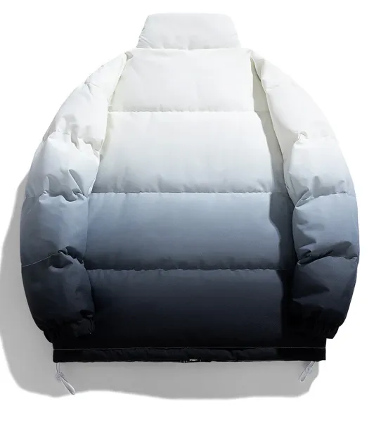 Design Cloud Dye Puffer Jacket Multicolor Down Jacket - 28