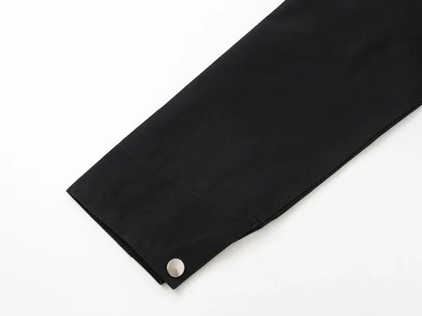 Gallery Dept Gallery Dept. Logo Zip-Up Jacket Black Outerwear Jacket - 16