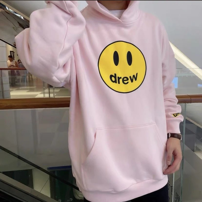 Drew House Smiley Face Hoodie Yellow - 11