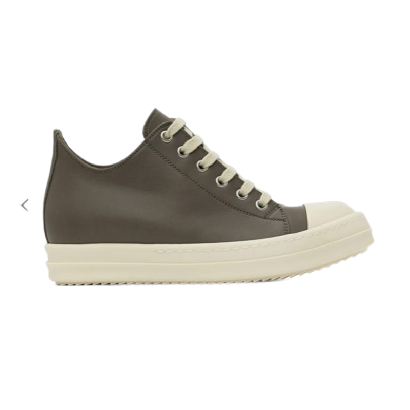 Rick Owens DRKSHDW Low-Top Leather Sneaker Black/White - 5