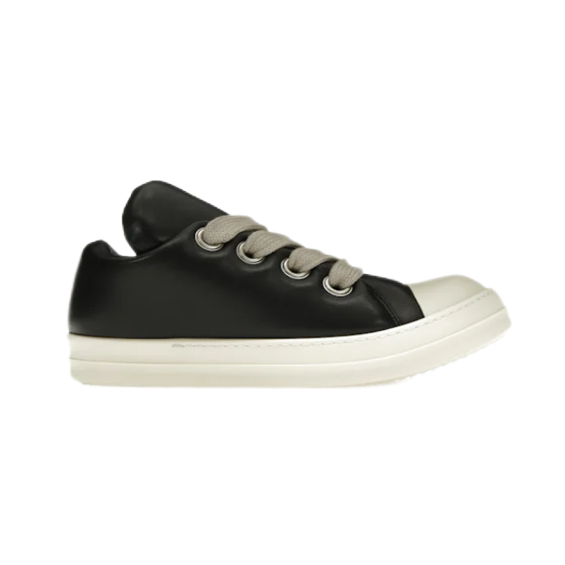Rick Owens DRKSHDW Low-Top Leather Sneaker Black/White - 3