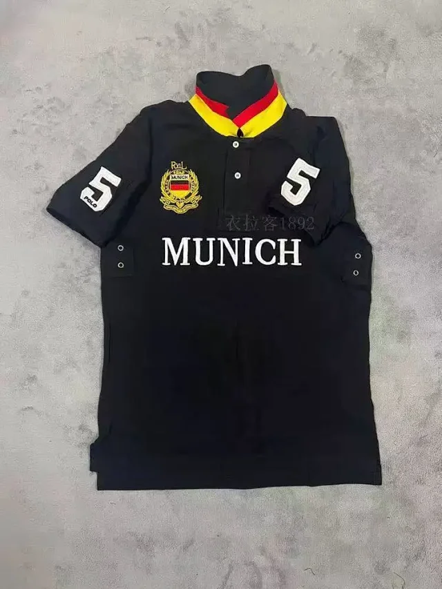 Unbranded Shirts Short-Sleeve City Embroidered Polo Shirt product detail image 5