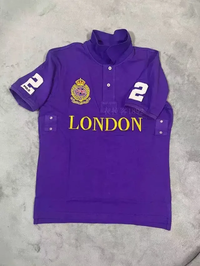 Unbranded Shirts Short-Sleeve City Embroidered Polo Shirt product detail image 6