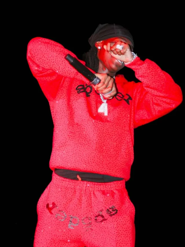Sp5der Hoodies & Sweatshirts Rhinestone Spider Graphic Hoodie product detail image 25