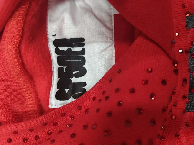 Sp5der Hoodies & Sweatshirts Rhinestone Spider Graphic Hoodie product detail image 14