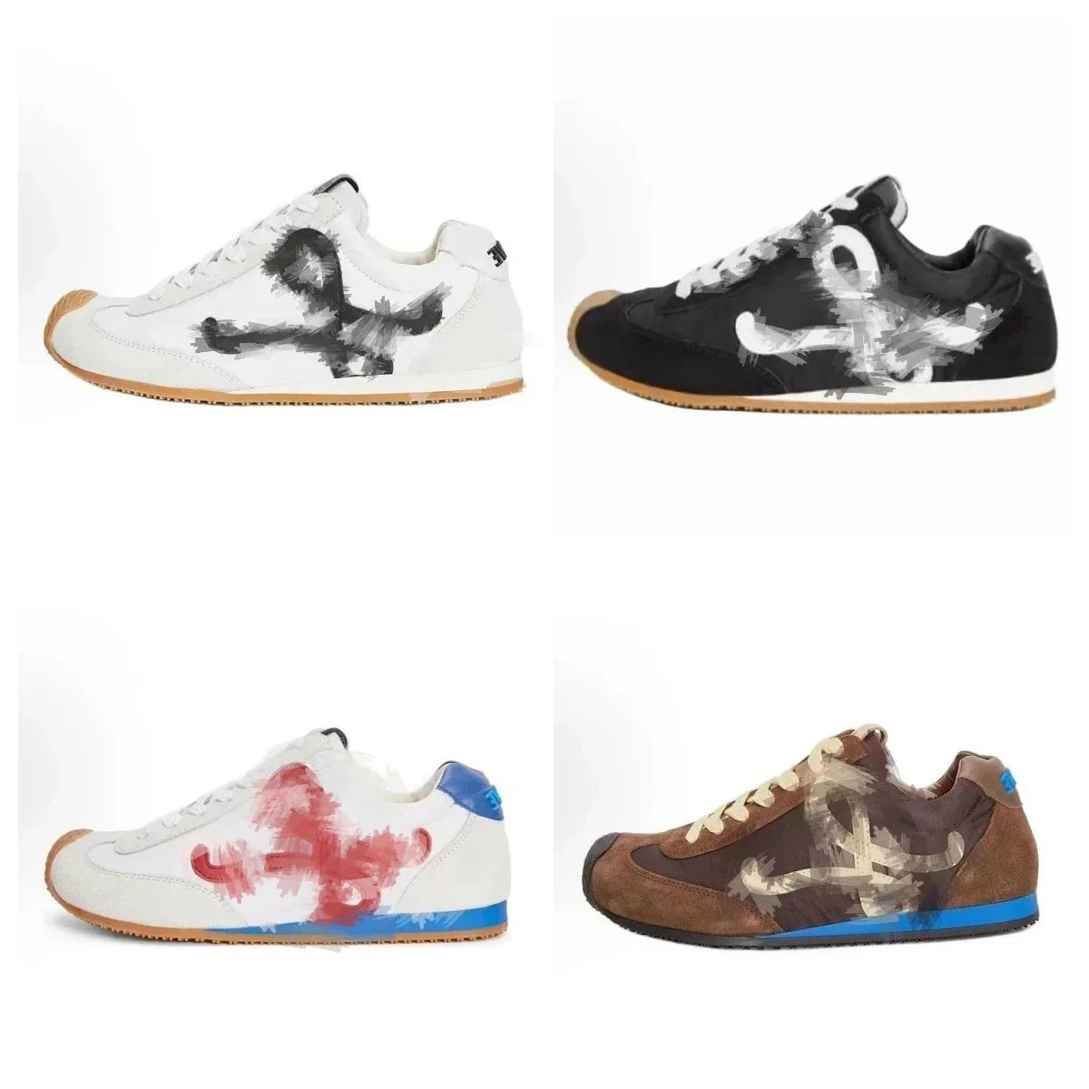 Round Toe Lace Sneaker