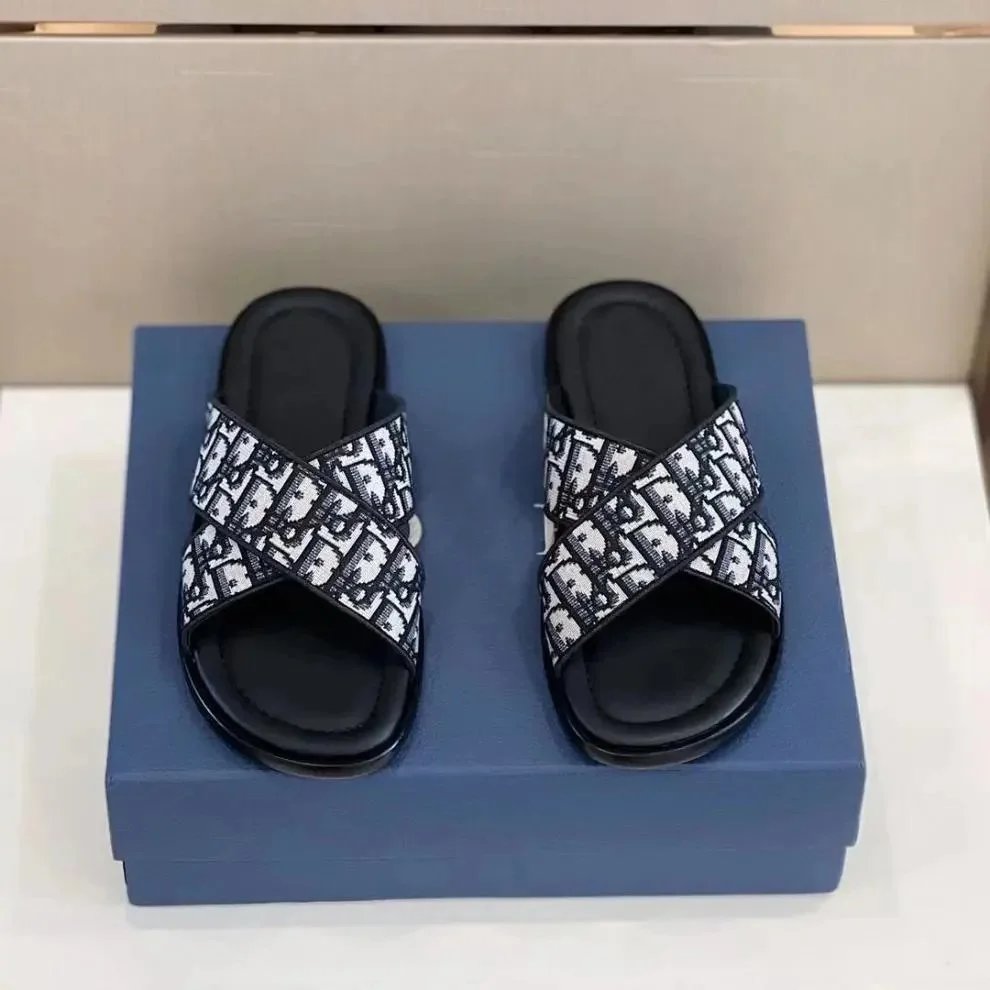 Letter Print Slide Sandal photo 4