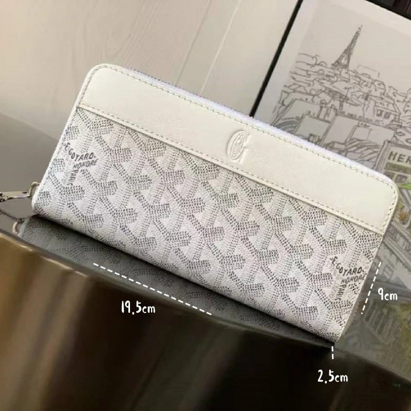 Goyard Saint-Louis Long Wallet Navy Blue Monogram Canvas - 12
