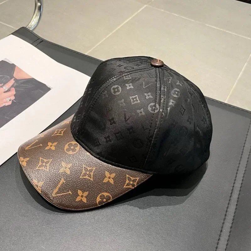 Louis Vuitton Monogram Baseball Cap Beige and Brown - 3
