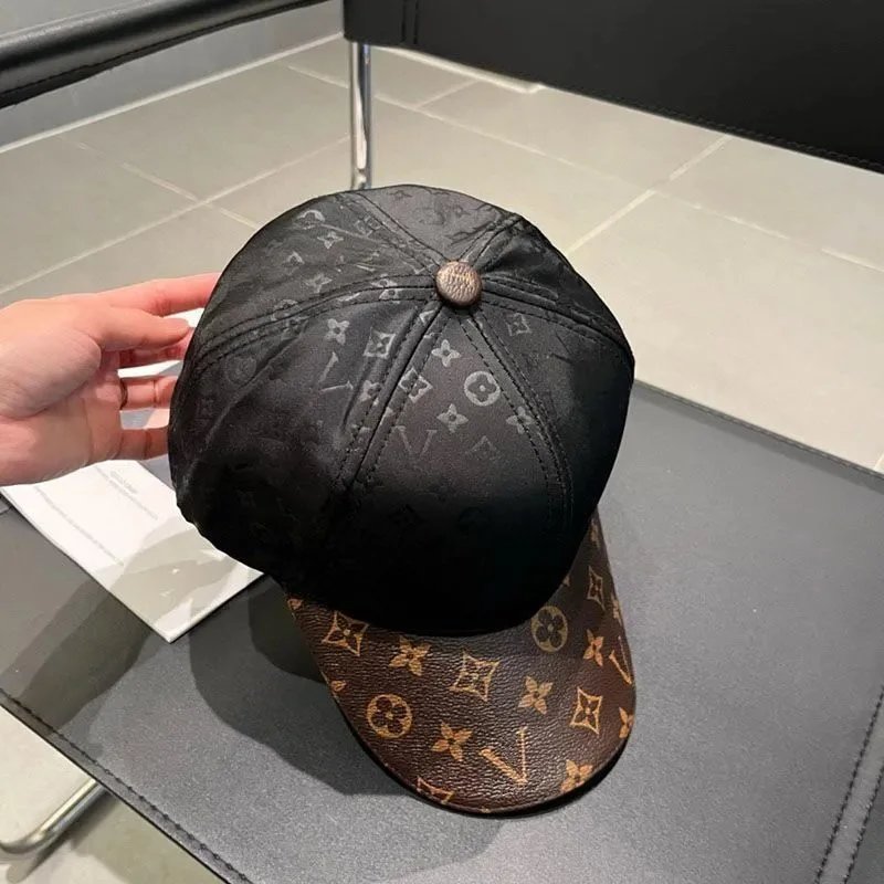 Louis Vuitton Monogram Baseball Cap Beige and Brown - 6