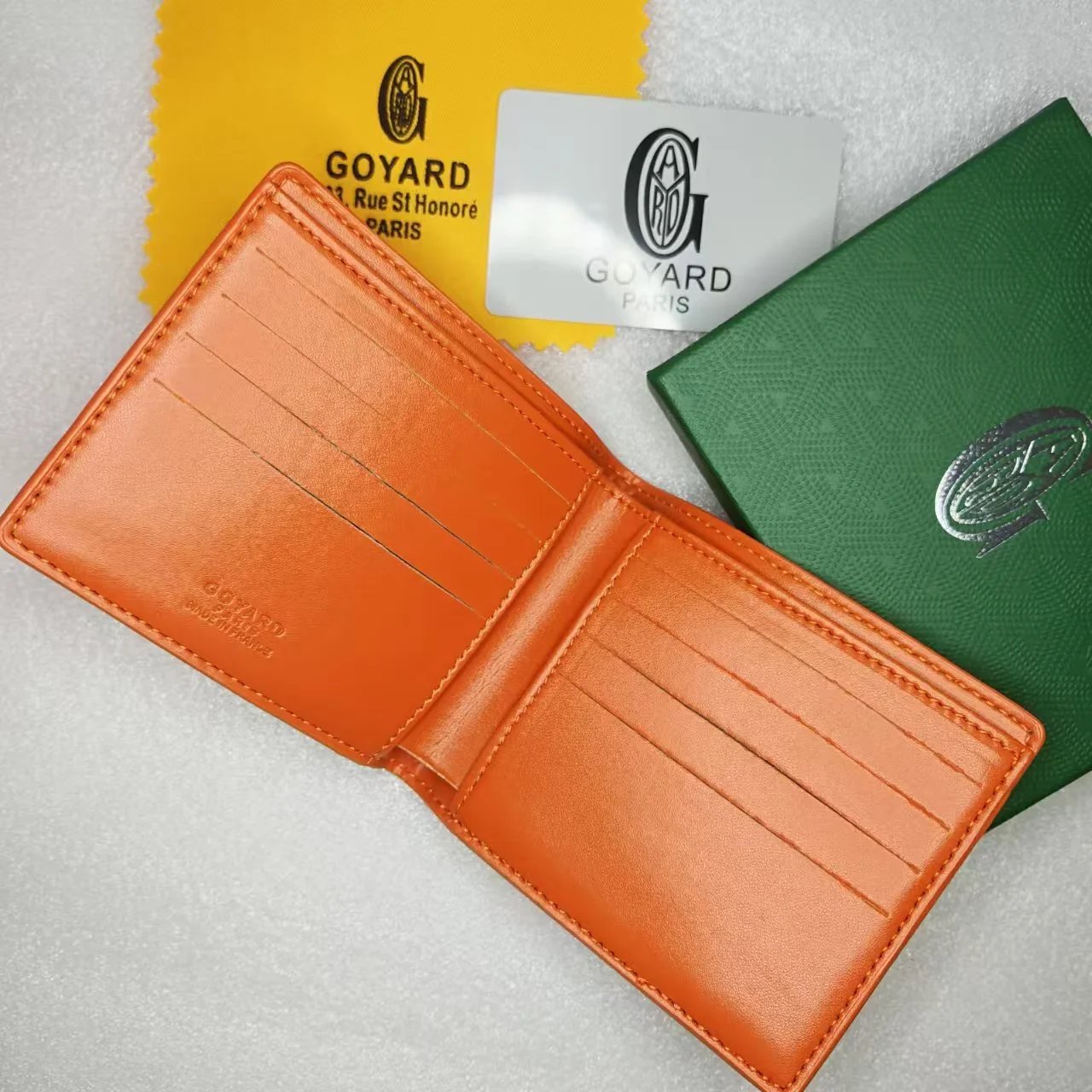 Goyard Saint Louis Red Chevron Print Short Wallet - 13