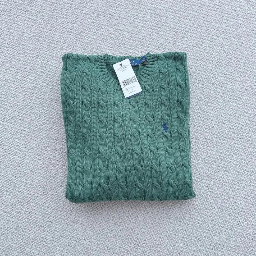 Ralph Lauren Cable Knit Crew Neck Sweater photo 8