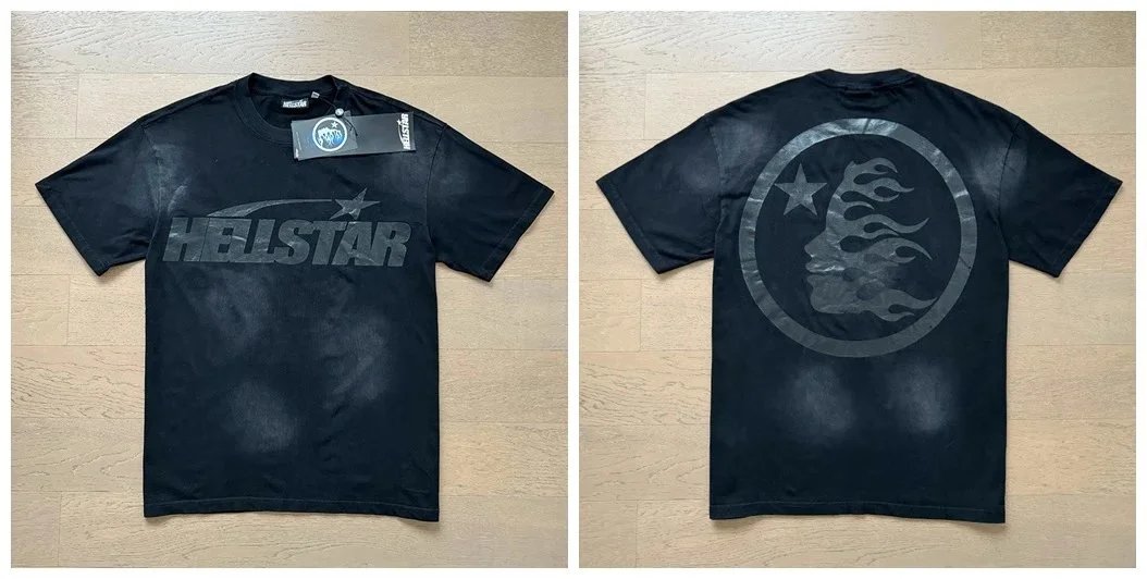 Letter Logo Print Washed T-Shirt photo 8