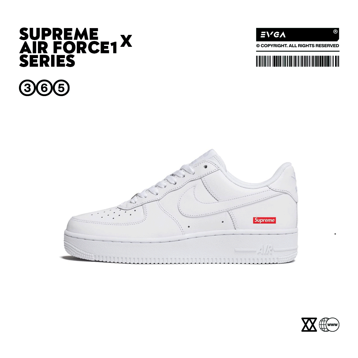 Supreme x Nike Air Force 1