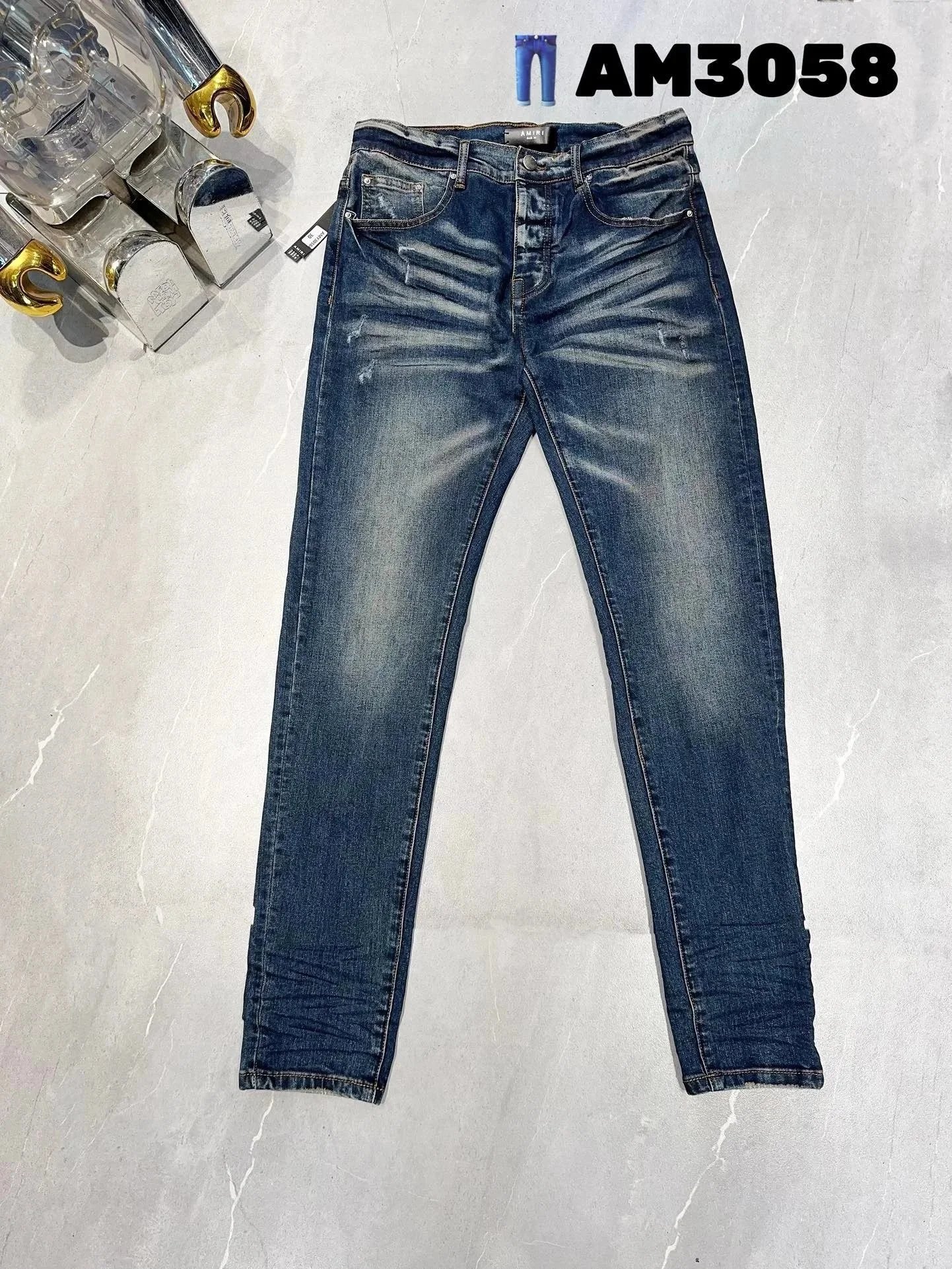 AMIR Slim Fit Denim Jeans