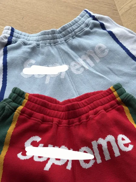Supreme x Umbro Football Shorts Red / Green - 13