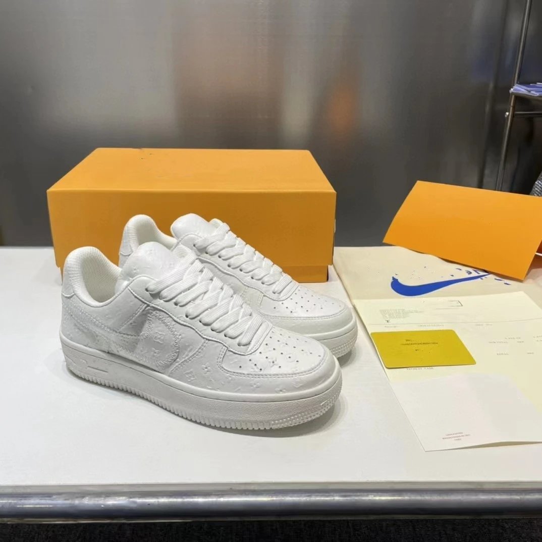 Military One White Sneaker Couple Shoe photo 4