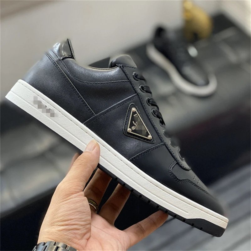 Spring Casual Leather Board Shoes photo 3