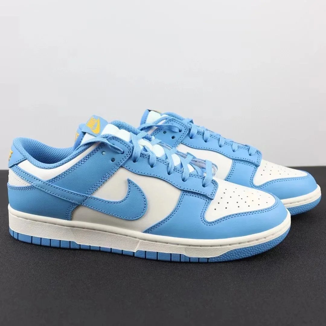 Nike Dunk Low Panda Black White University Blue photo 3