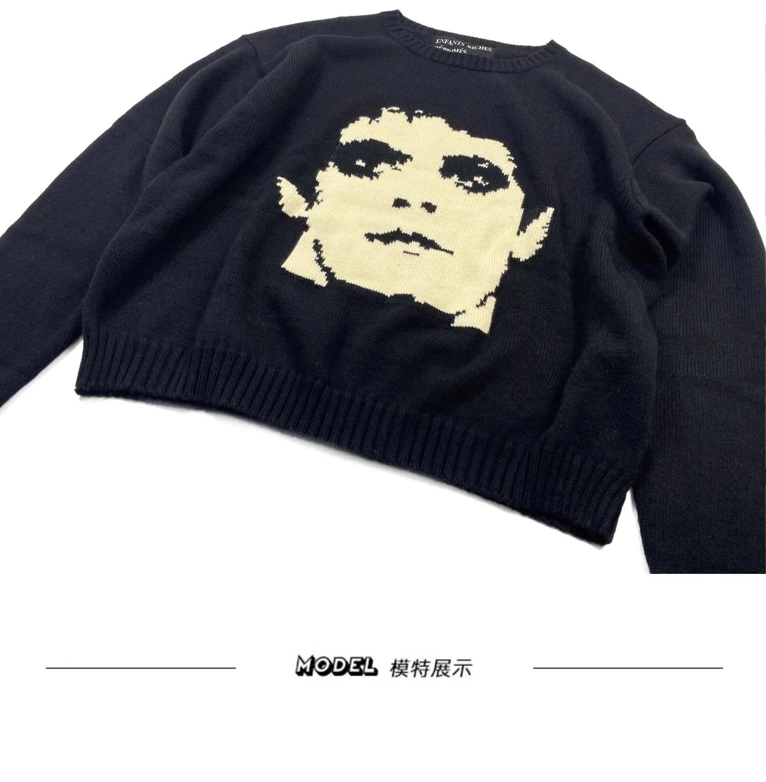 Autumn Winter Oversized Wool Sweater photo 7