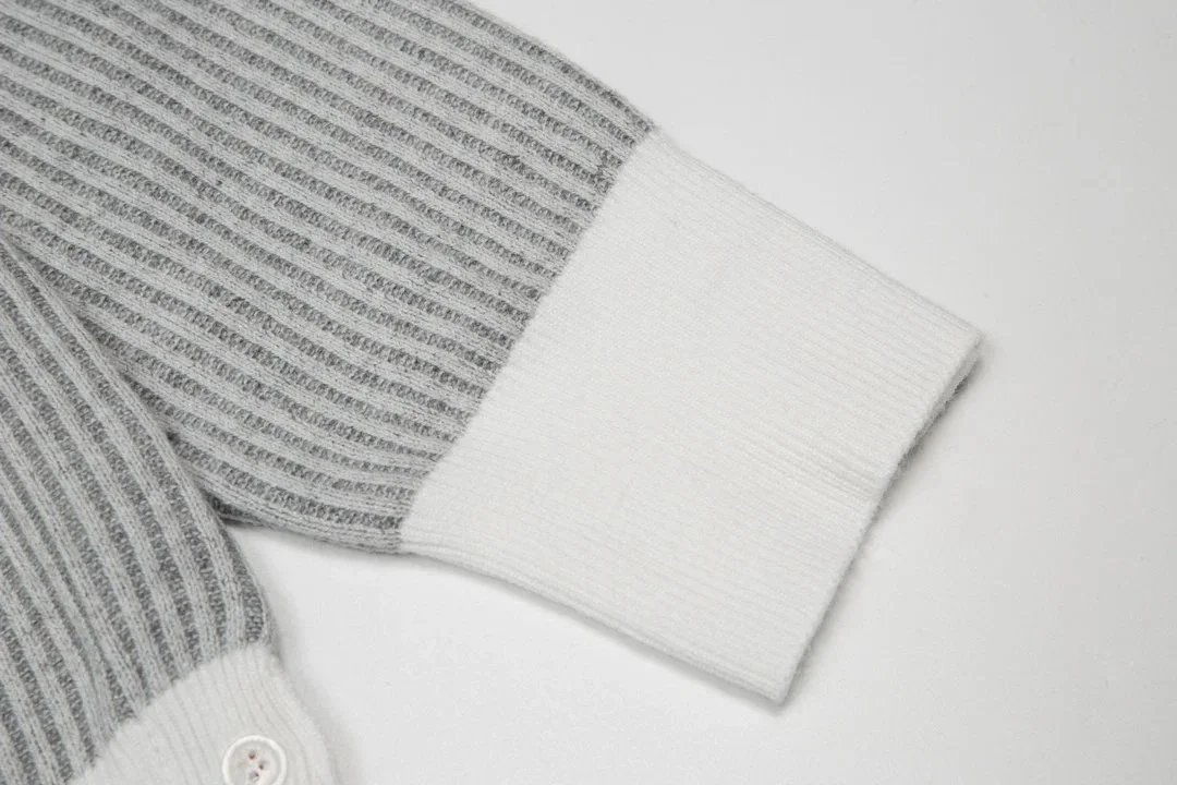 Thom Browne Four Bar Stripe Crew Neck Sweater photo 6