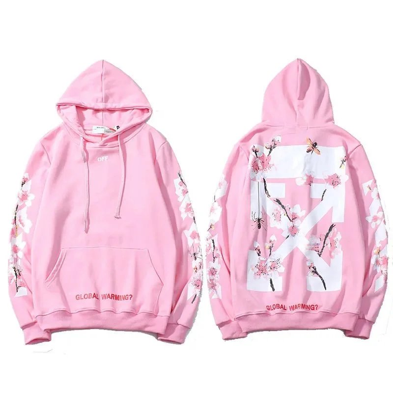 Off-White Pink Hoodie photo 2