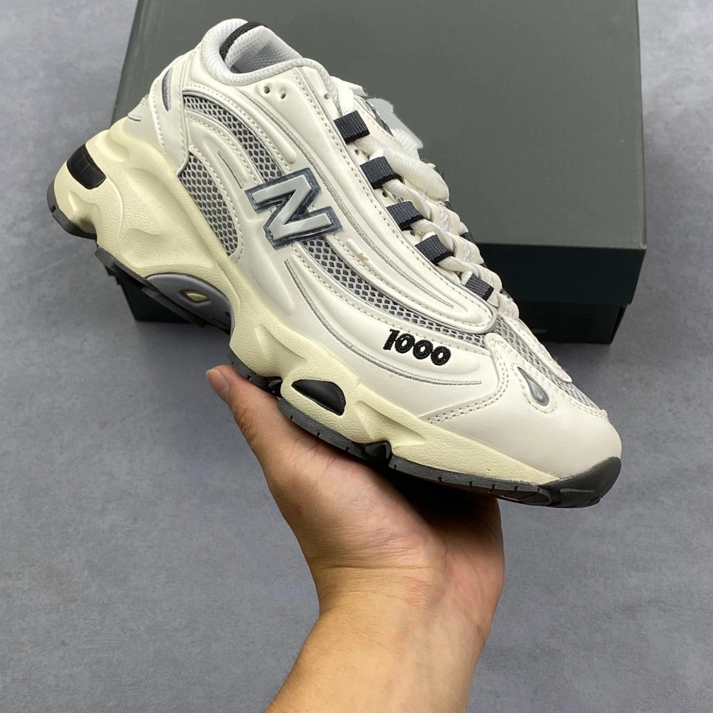 Thick Platform Running Shoes Retro Dad Shoes photo 8