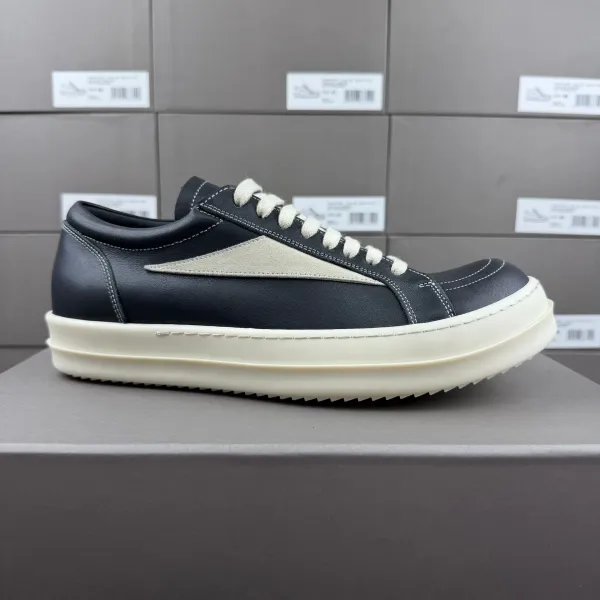 Rick Owens DRKSHDW Runner Low Black/Beige Sneakers - 1