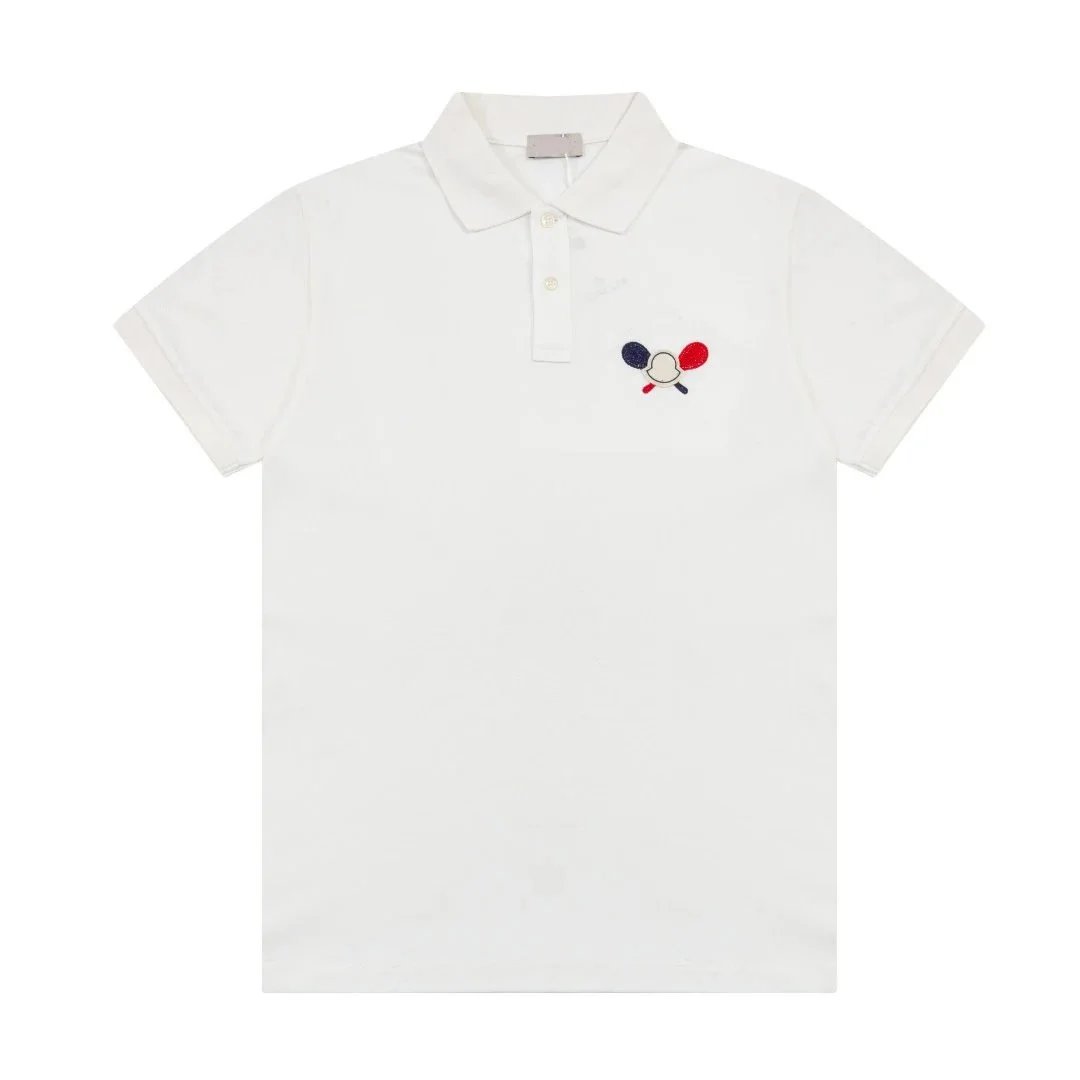 Embroidered Colorblock Polo Shirt photo 5