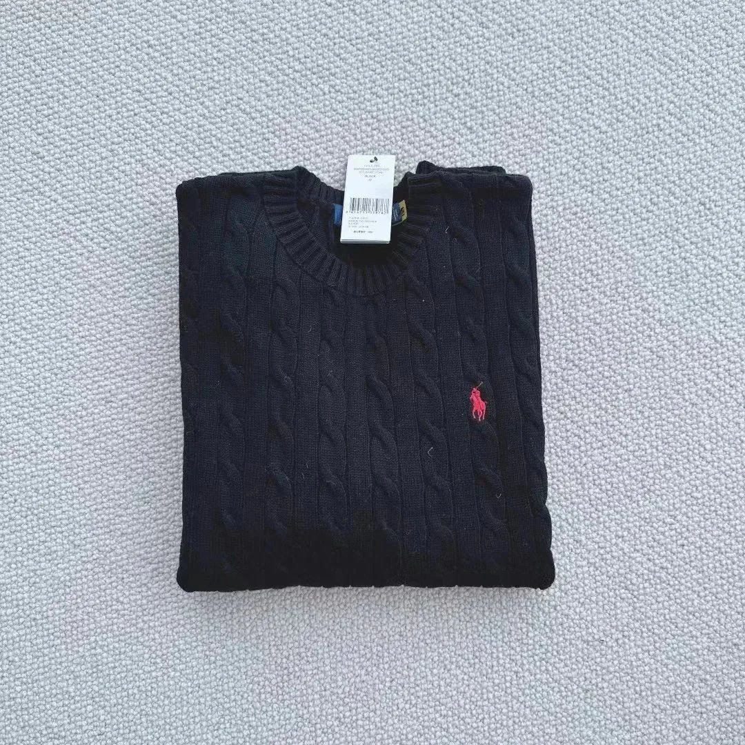 Ralph Lauren Cable Knit Crew Neck Sweater photo 3