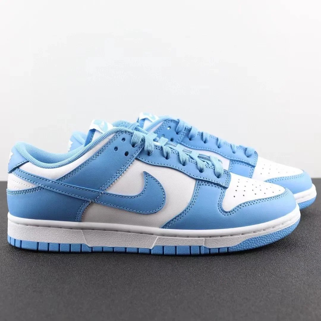 Nike Dunk Low Panda Black White University Blue photo 2