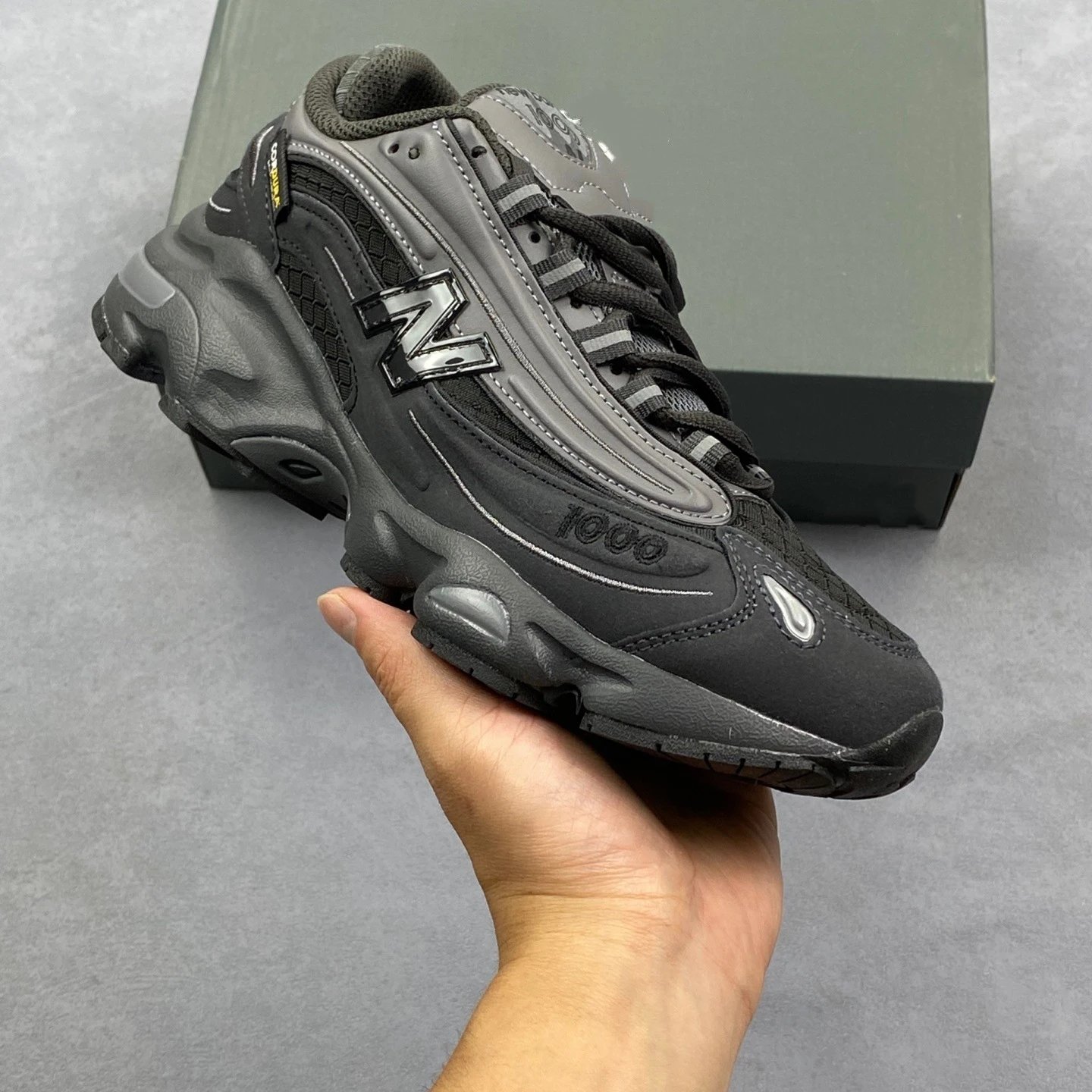 Thick Platform Running Shoes Retro Dad Shoes photo 3