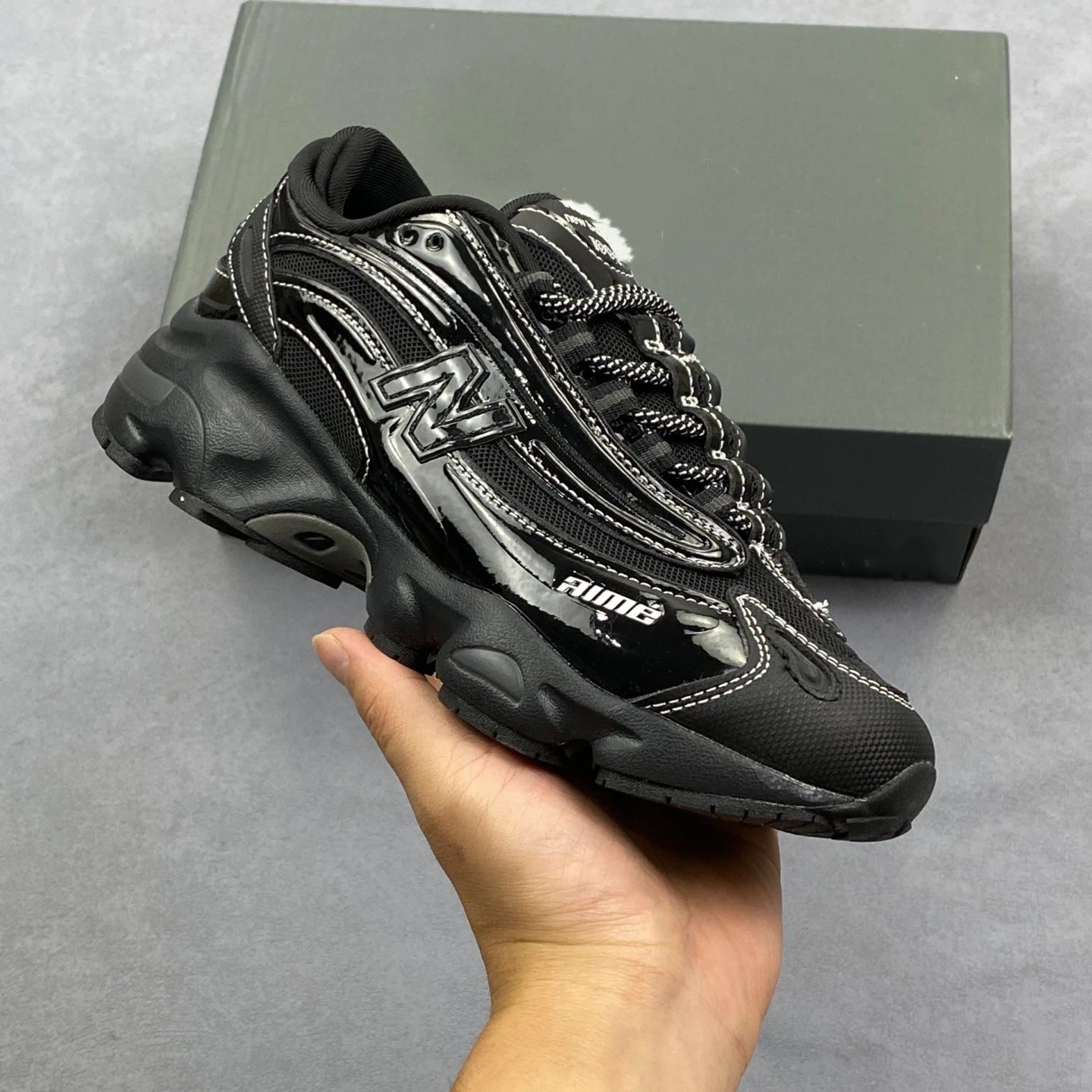 Thick Platform Running Shoes Retro Dad Shoes photo 2