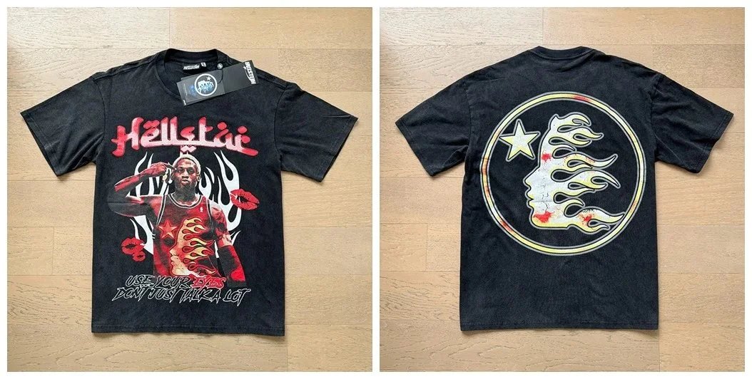 Letter Logo Print Washed T-Shirt photo 2