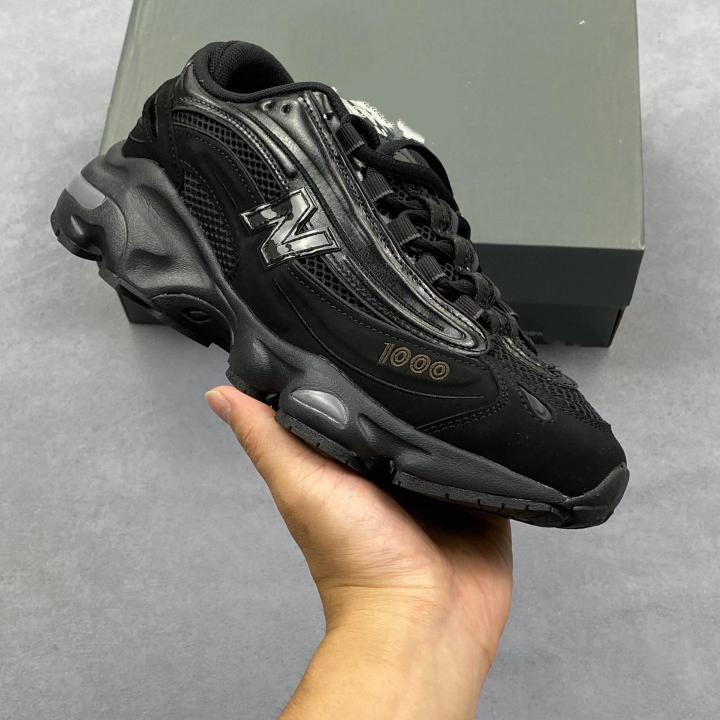 Thick Platform Running Shoes Retro Dad Shoes photo 5