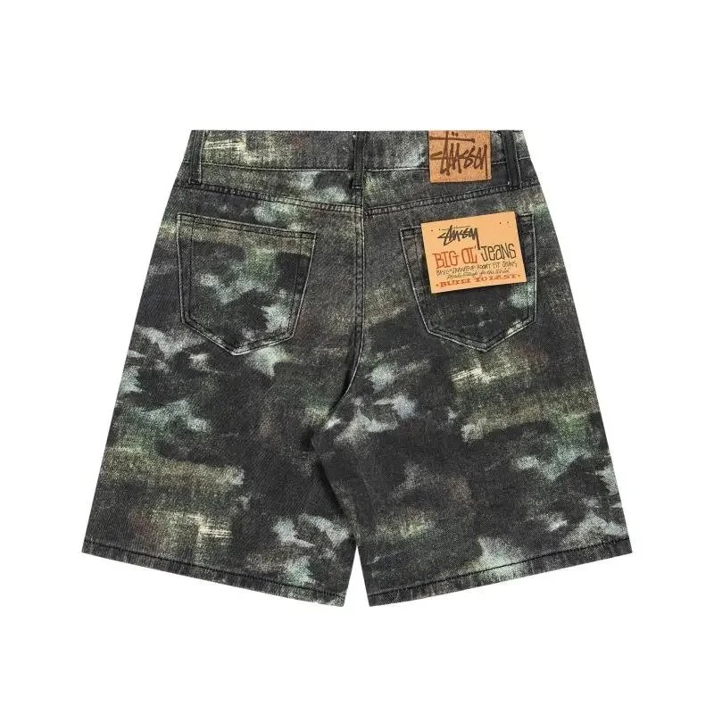 Stussy FW24 Big Ol' Jean Camo Denim Shorts photo 3
